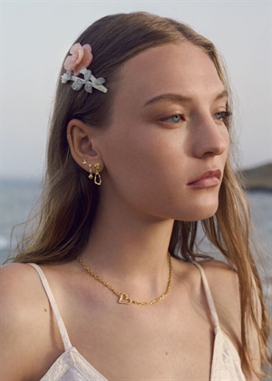 Lydia earrings Forgyldt Maanesten 